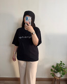 تیشرت باکسی چاپی اینجوی enjoy رابوپوش