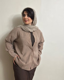 شومیز زنانه پری نسکافهای | رابوپوش